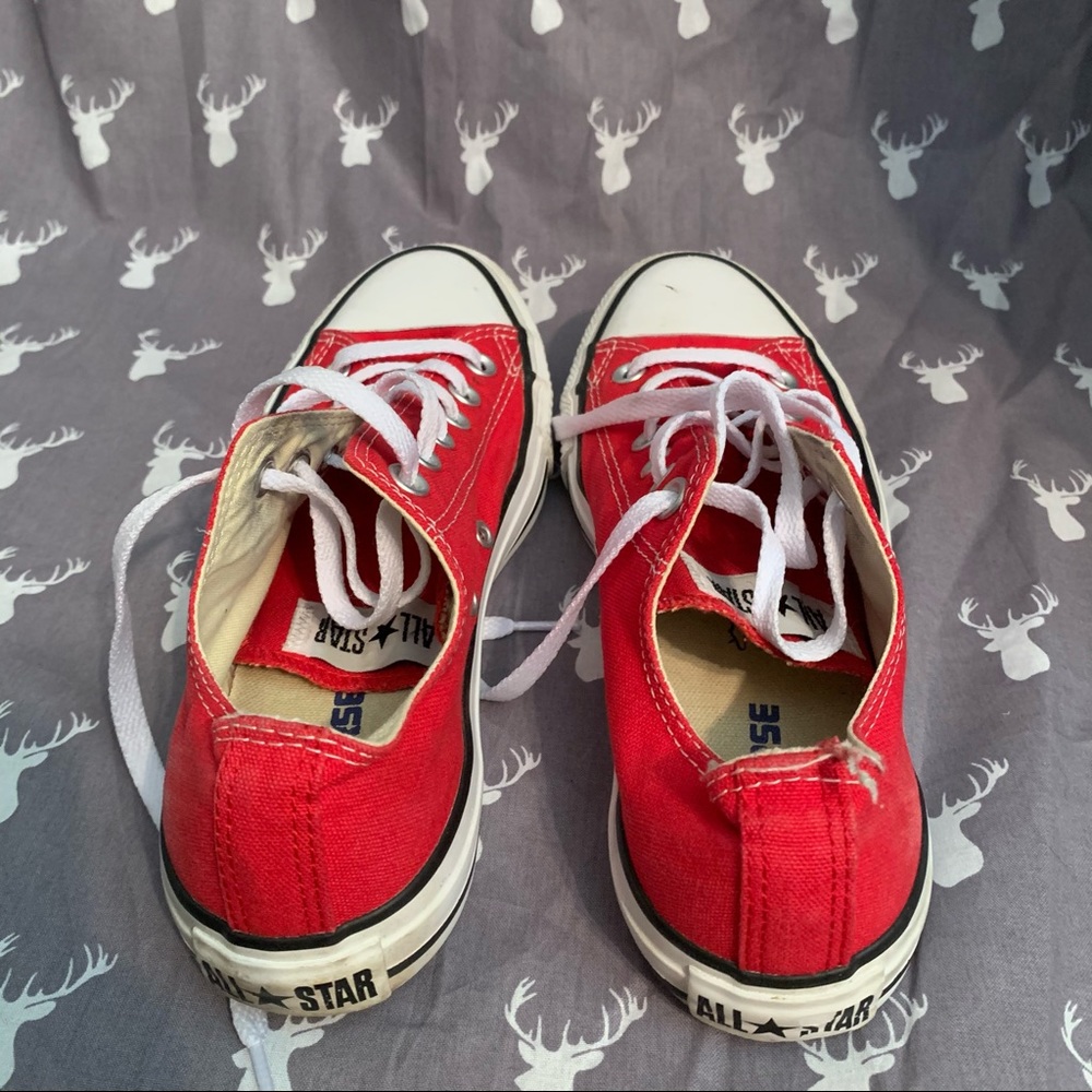Red Converse - Picture 3 of 3